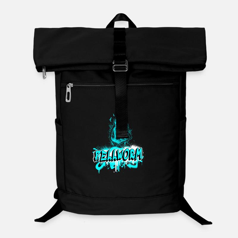Pellworm Leuchtturm Graffiti Design Laptop-Rucksack 
