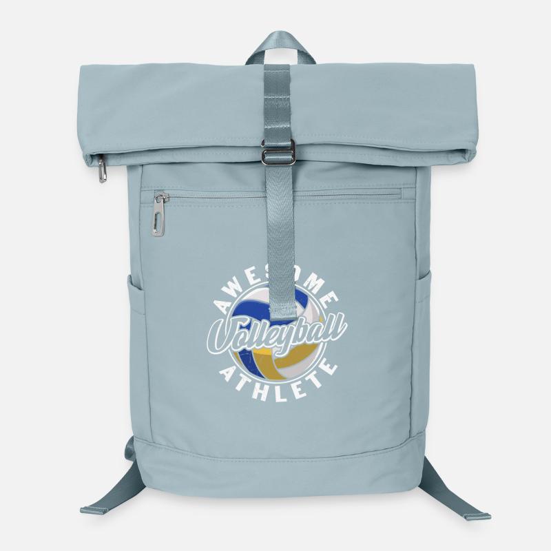 Awesome Volleyball Athlete Laptop Backpack