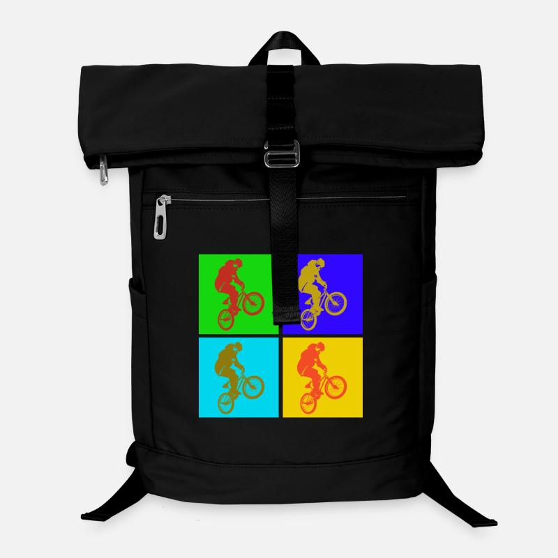 BMX Pop Art Laptop Backpack