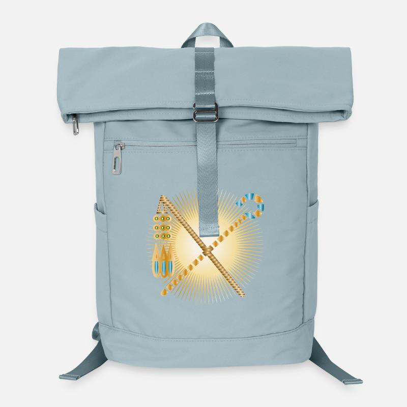 strahlendes Haken & Dreschflegel Pharaonen Zepter Laptop-Rucksack 