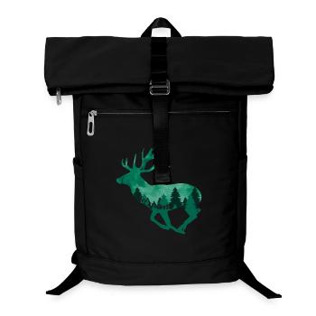 Climate Change Environmental Protection Deer Stag - Laptop Backpack - black - Front