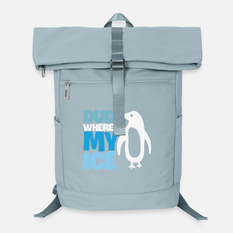 Pinguin Globale Erwärmung Klimawandel Laptop-Rucksack 