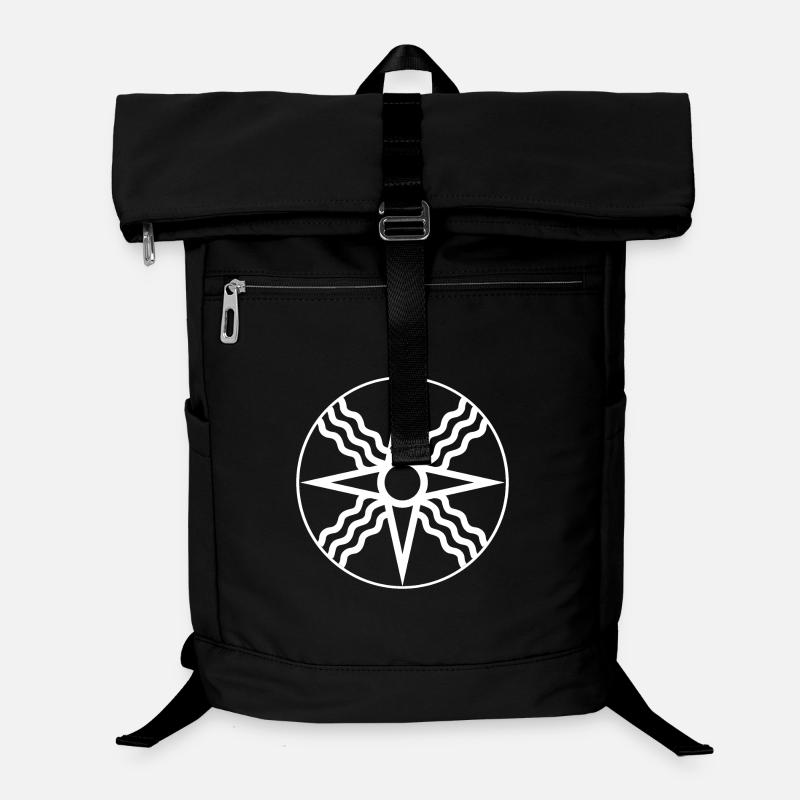 Sun of Shamash - Laptop Backpack - black