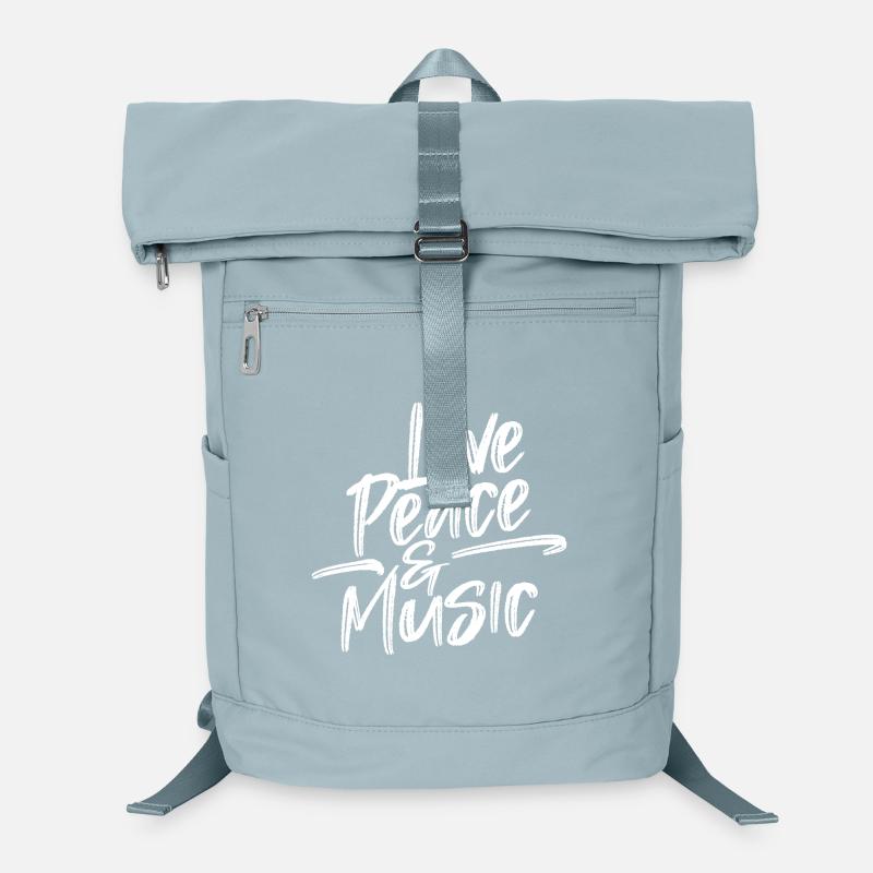Déclaration d’amour Paix Liberté d’expression Pacifiste Sac à dos ordinateur