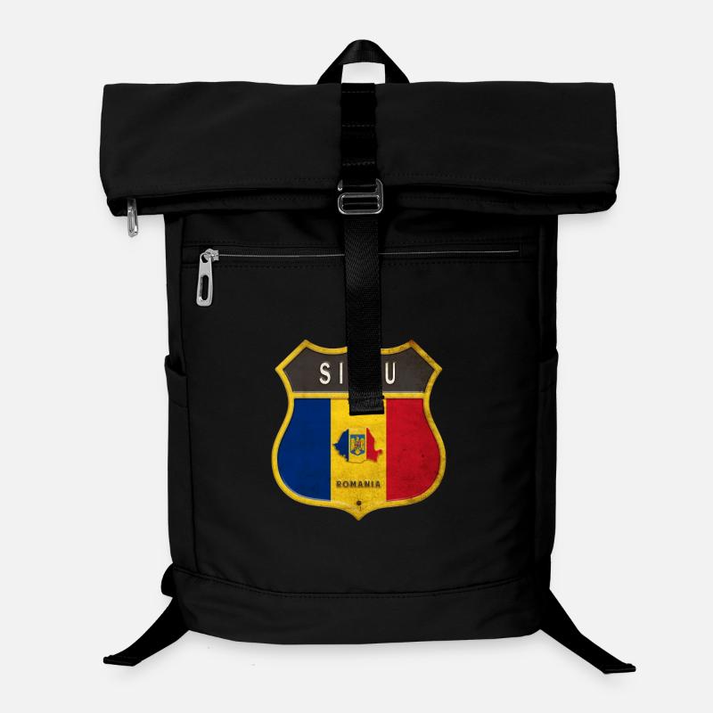 Sibiu Rumänien Wappen Design Laptop-Rucksack 