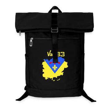 Var - Laptop-Rucksack  - Schwarz - Vorne
