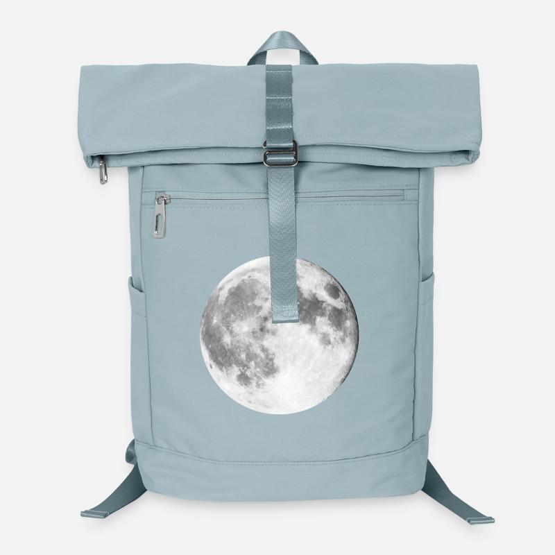 Moon Moon Landing | Full Moon Werewolf Laptop Backpack