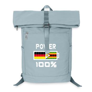 100 Power Allemagne Zimbabwe - Sac à dos ordinateur - bleu glacier - Devant