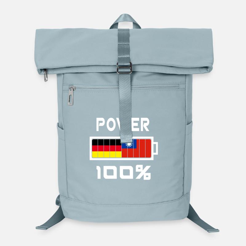 Deutschland und Taiwan Power 100% Laptop-Rucksack 