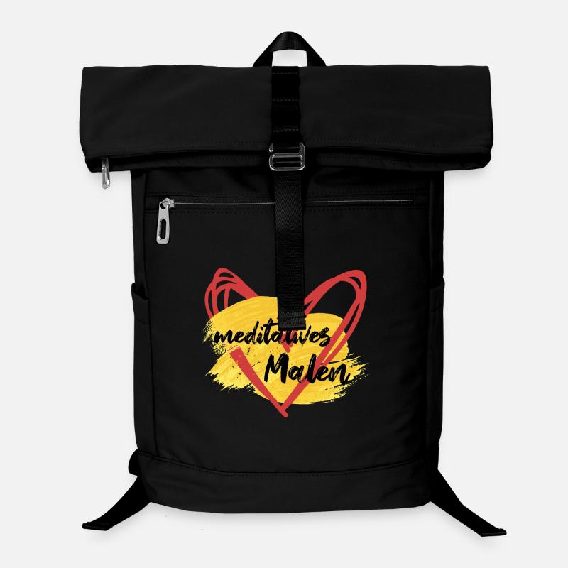 meditatives Malen - Zeichnen zur Entspannung Laptop-Rucksack 