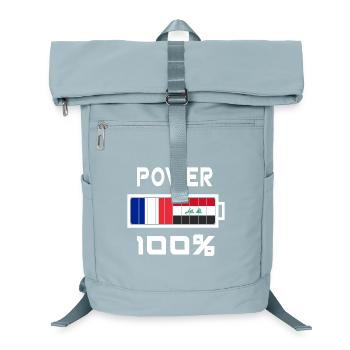 Iraq and France are in power - Laptop Backpack - ice blue - Front