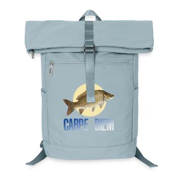 Nutze den Tag - Laptop-Rucksack  - Eisblau - Vorne