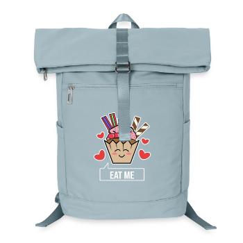 Sweets Sweet Tooth Statement Delicious Cupcake - Laptop Backpack - ice blue - Front