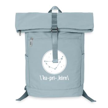 Steinbock Gestirne Konstellation Galaxie Himmel - Laptop-Rucksack  - Eisblau - Vorne