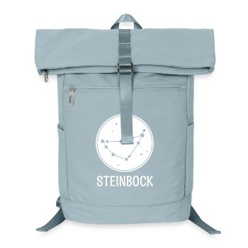 Steinbock Sternbild Himmel Sterne Galaxie Horoskop - Laptop-Rucksack  - Eisblau - Vorne