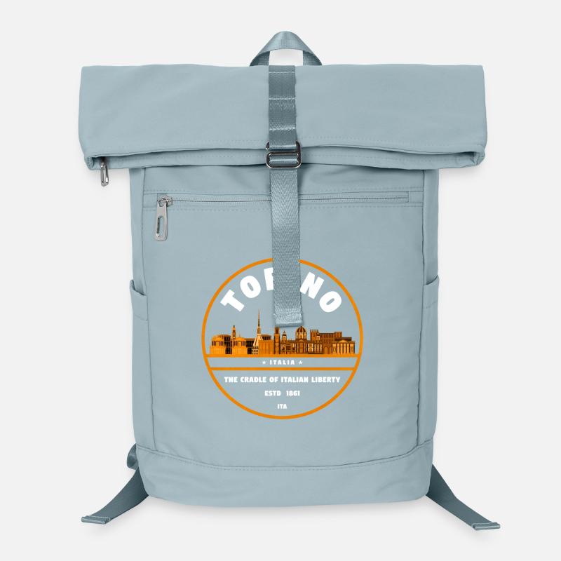 Torino Skyline Emblem Laptop Backpack