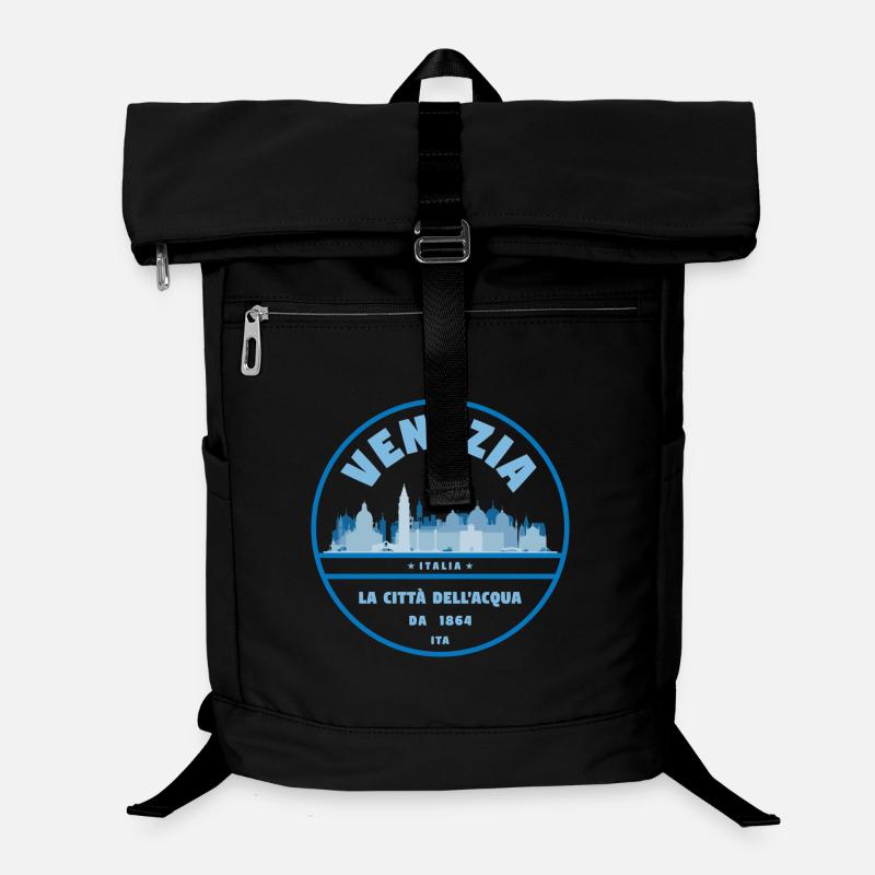 Venice Skyline Water City Laptop Backpack