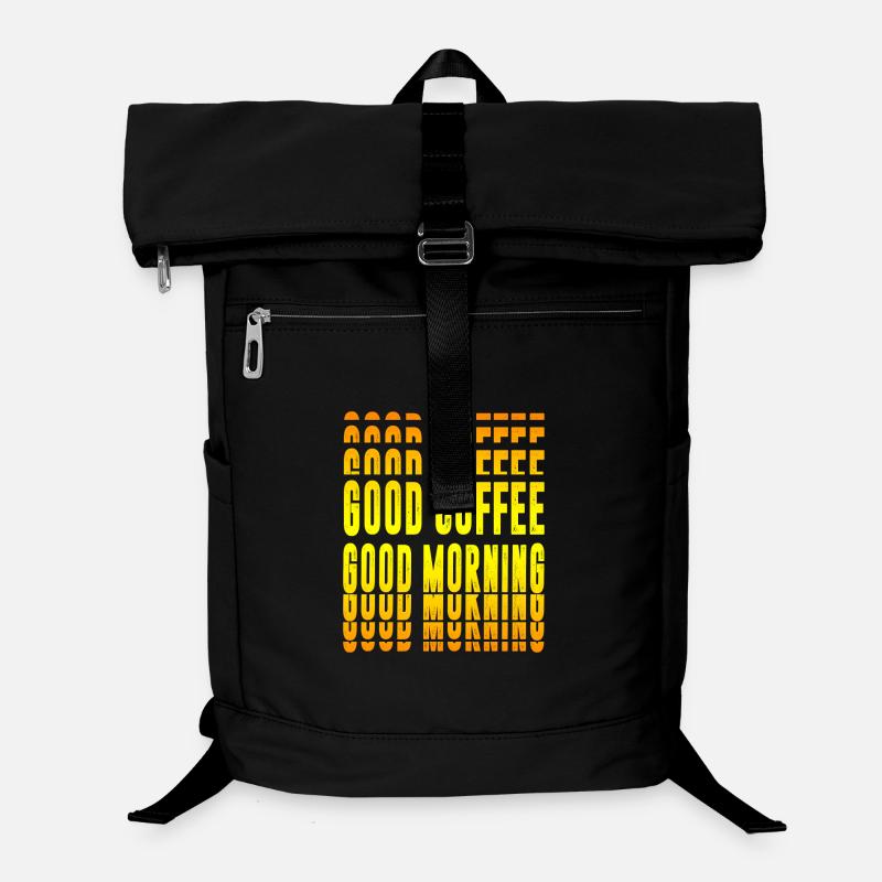 Guter Kaffee, guter Morgen Laptop-Rucksack 