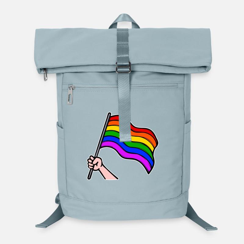 Lesben Bisexuell Lgbt Regenbogenfahne Parade Laptop-Rucksack 
