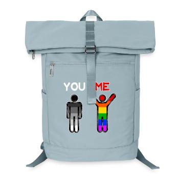 Partenariat homosexuel Relation LGBT - Sac à dos ordinateur - bleu glacier - Devant