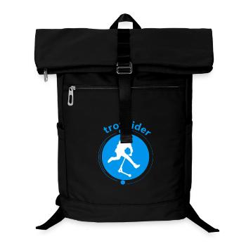 Trotirider - Laptop-Rucksack  - Schwarz - Vorne