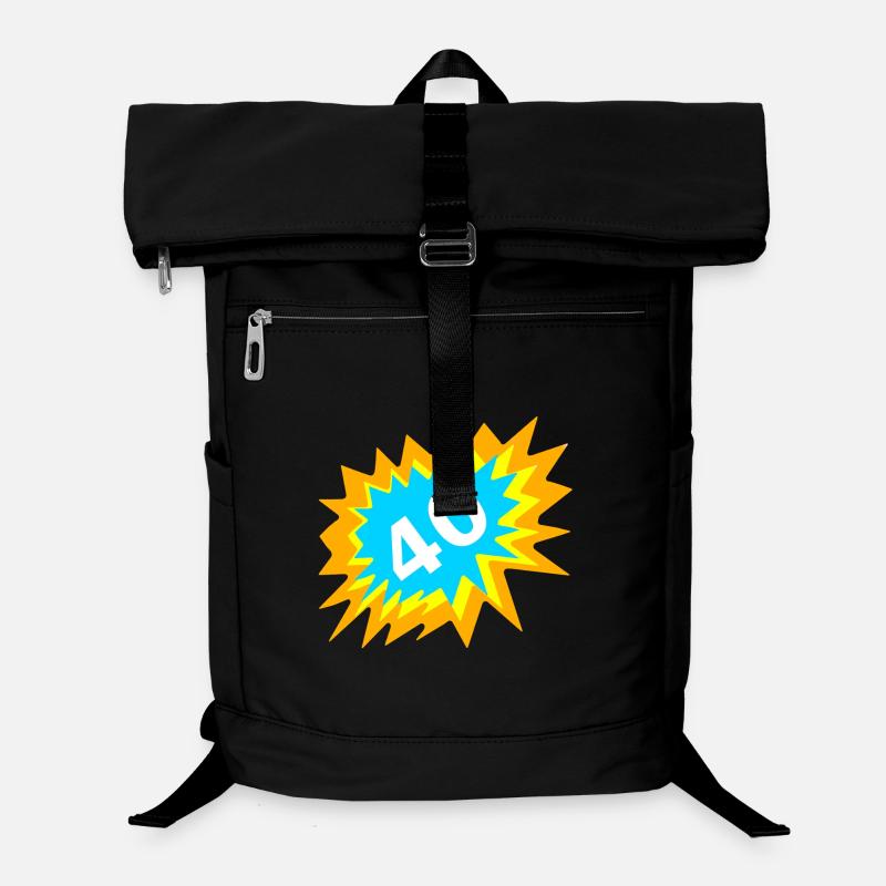 tolle Geburtstags tees, 40 bunt Laptop-Rucksack 