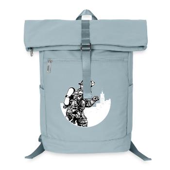 Freiwillige Feuerwehr Berufsfeuerwehr Brandschutz - Laptop-Rucksack  - Eisblau - Vorne