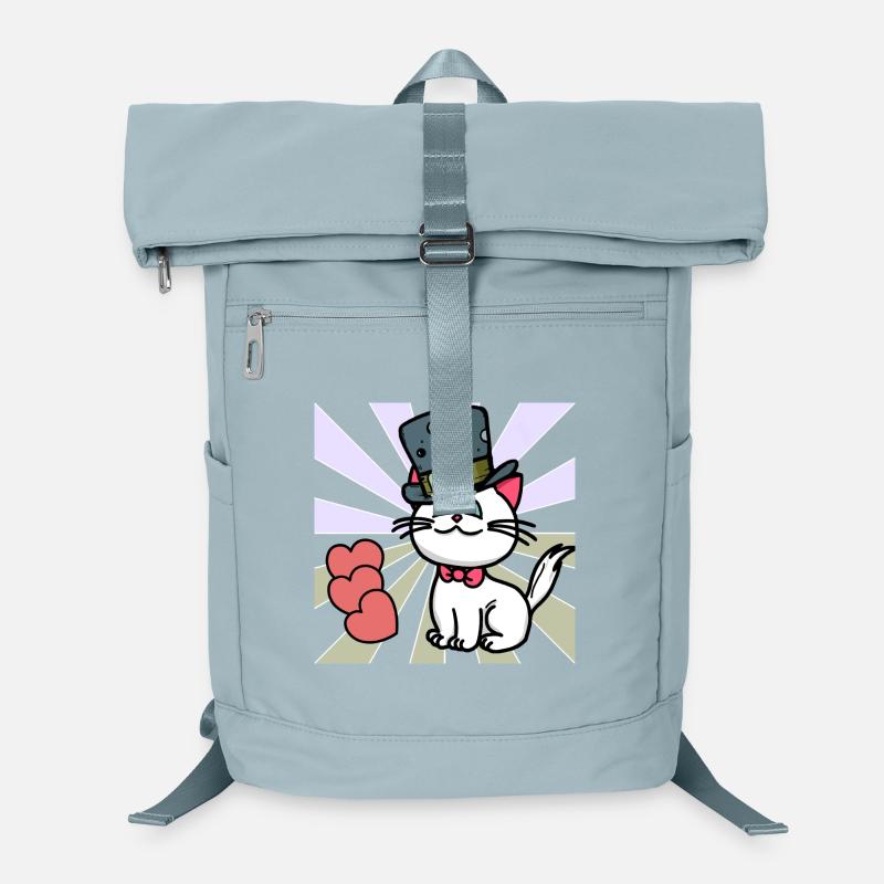 Cat Hearts Children Birthday Gift Baby Laptop Backpack