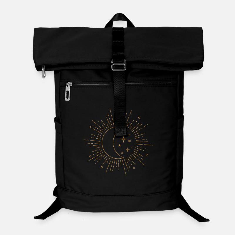 Moon Starry Sky Laptop Backpack