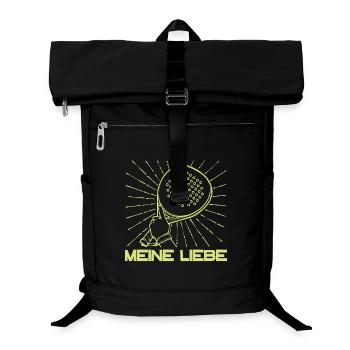 Racket Statement Player Tournament Padel Sport - Laptop Backpack - black - Front