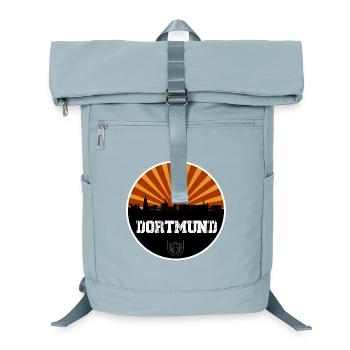 Dortmund Skyline Rétro - Sac à dos ordinateur - bleu glacier - Devant