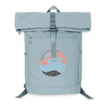 Bonjour Sunshine! Été, soleil, vacances - Sac à dos ordinateur - bleu glacier - Devant