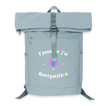 J peux pas j ai Montgolfière - Sac à dos ordinateur - bleu glacier - Devant