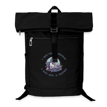 I'm not a zombie, I'm a gamer - Laptop Backpack - black - Front