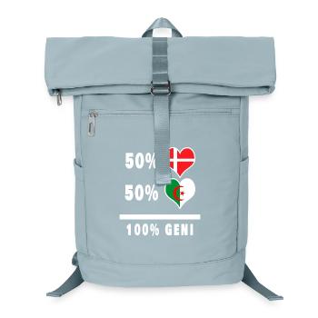 Algérie et Danemark 100% drapeau de génie - Sac à dos ordinateur - bleu glacier - Devant