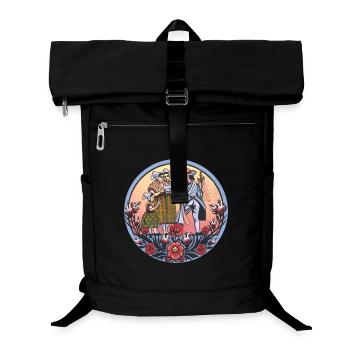 Folklore sorabe – Costumes et danses traditionnels - Sac à dos ordinateur - noir - Devant