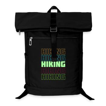 Hike Hiking Hiking Routes Tours Statement - Laptop Backpack - black - Front