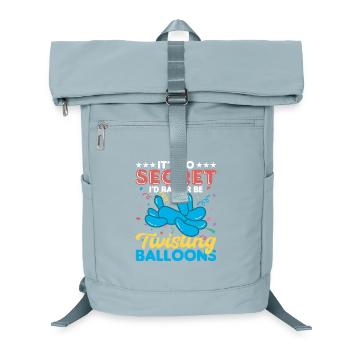 Balloon Twisting Design - Laptop Backpack - ice blue - Front