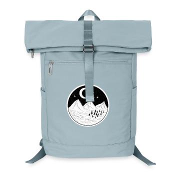 Berge - Laptop-Rucksack  - Eisblau - Vorne