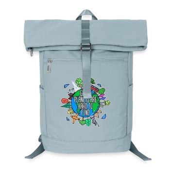 Environment Mother Earth Environmental Protection Tree Nature Conservation - Laptop Backpack - ice blue - Front