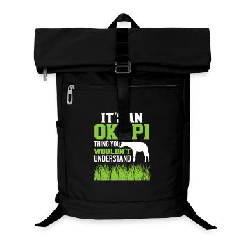 Okapi zoo adventure - Laptop Backpack - black - Front