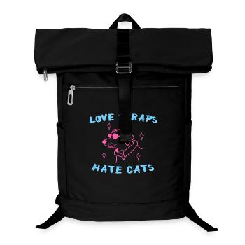 Déclaration du chat animal préféré des animaux de compagnie - Sac à dos ordinateur - noir - Devant