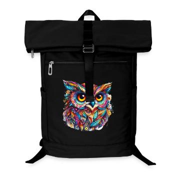 Owl - Laptop Backpack - black - Front