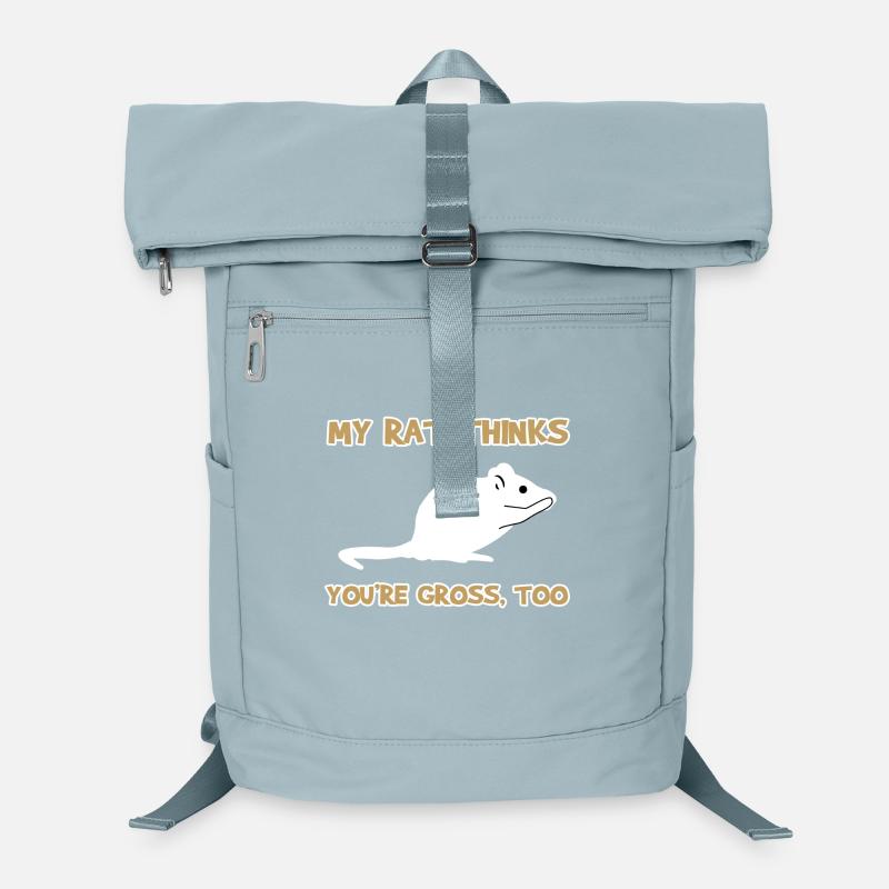 Ratte Statement Haustiere Schoßtier Tiere Heimtier Laptop-Rucksack 