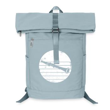 Clarinet Sketch - Laptop Backpack - ice blue - Front