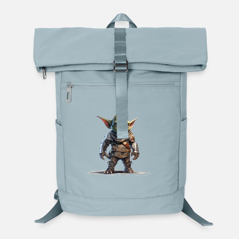 Goblin Anführer Fantasy RPG Shirt Laptop-Rucksack 