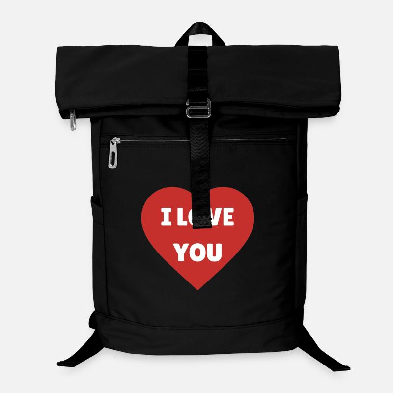 Ich liebe dich Laptop-Rucksack 