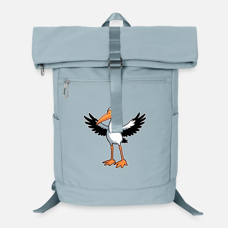 Storch Vogel Laptop-Rucksack 