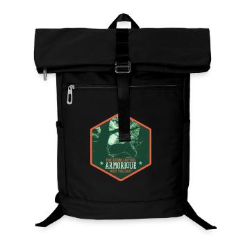Huelgoat Forest in Armorica: Mystical Nature - Laptop Backpack - black - Front