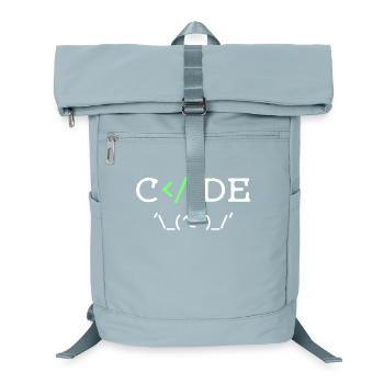 Arbeit Spruch Entwickler Karriere Workaholic Job - Laptop-Rucksack  - Eisblau - Vorne